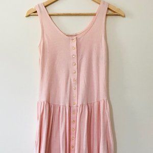Light pink 1980's vintage dress